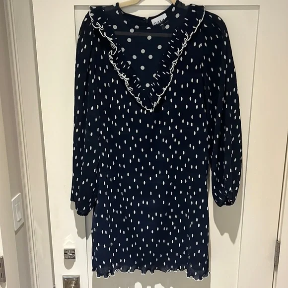Ganni | Dresses | Ganni Mini Dress | Poshmark